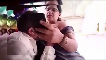 Mature Indian Aunty'S Sexual Encounter With A Skilled Tailor - Boob Sucking