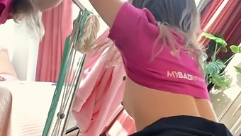 Hd Self-Pleasure And Orgasm With A Big Booty Beauty