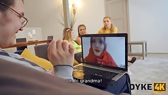 Lesbian Video At Its Finest - Celebrating The Best Grandson In The World