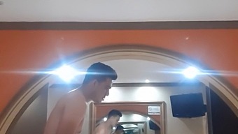 Cousin And I Get Up To No Good In A Hotel Room