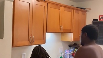 I Punished Her For Not Cooking By Making Her Get On Her Knees